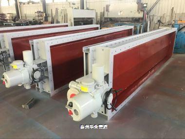 電動(dòng)橡膠軟密封擋板門