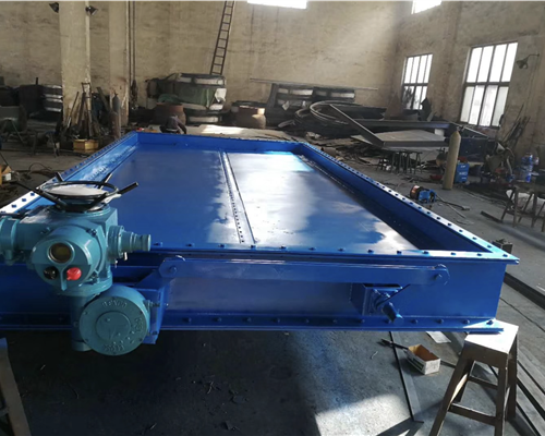 單軸雙擋板脫硫風(fēng)門