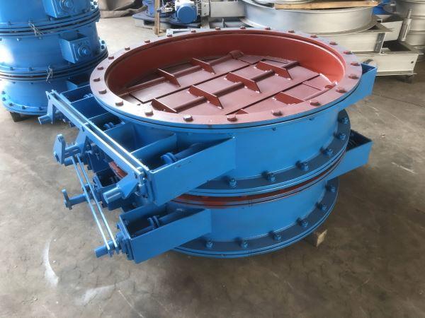 電動(dòng)百葉窗擋板圓風(fēng)門(mén)